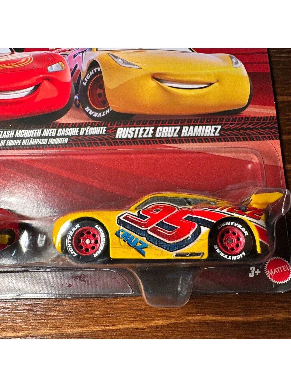 Disney Pixar Cars Headset Crew Chief LIGHTNING MCQUEEN & RUSTEZE CRUZ RAMIREZ